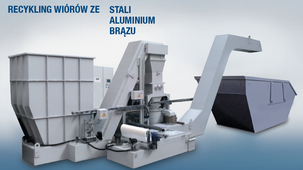 Recykling wiórów aluminiowych
